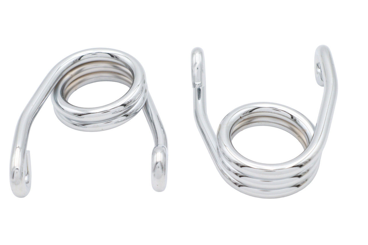 V-Twin #28-0008 - Chrome 2 inch Seat Spring Set