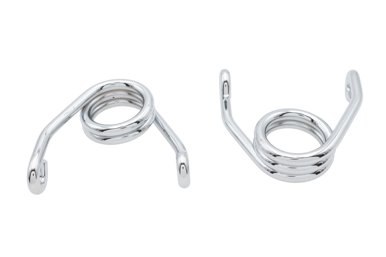 V-Twin #28-0007 - Chrome 3-1/2 inch Hair Pin Spring Set