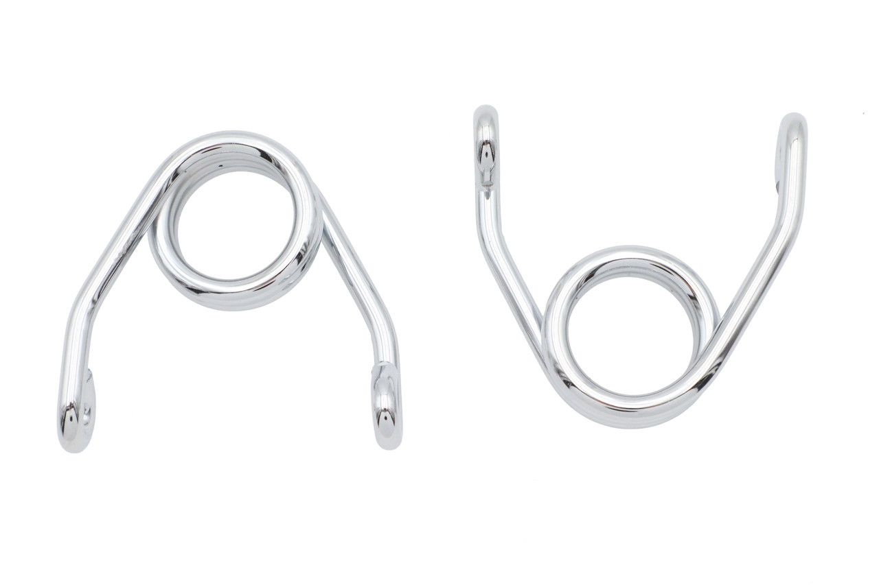 V-Twin #28-0007 - Chrome 3-1/2 inch Hair Pin Spring Set