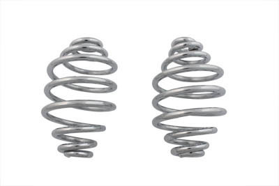 V-Twin #28-6108A - Chrome 5 inch Seat Spring Set