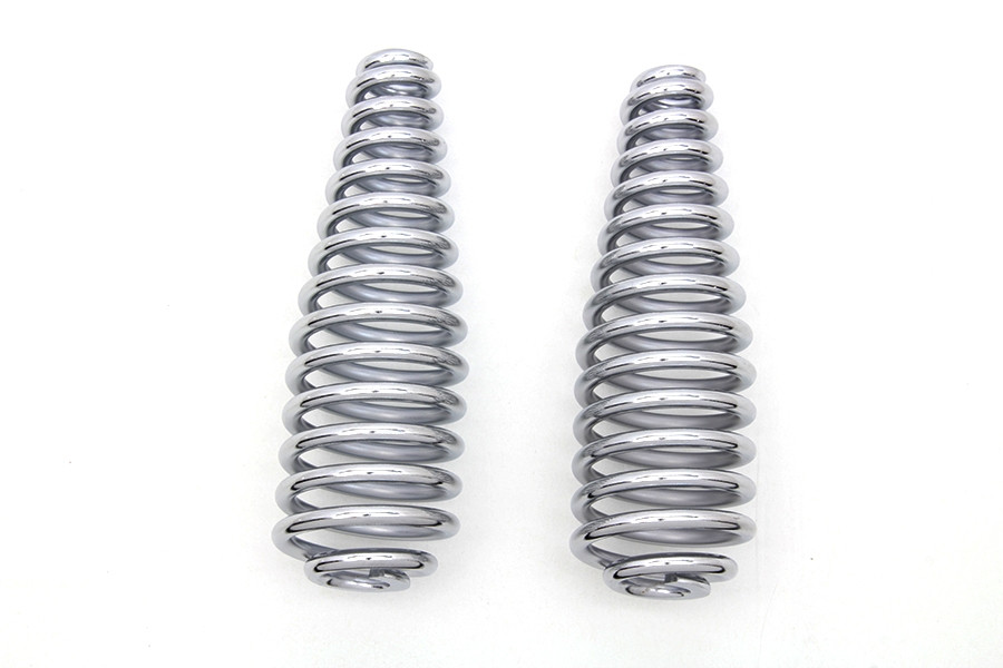 V-Twin - Chrome 6 inch Seat Spring Set