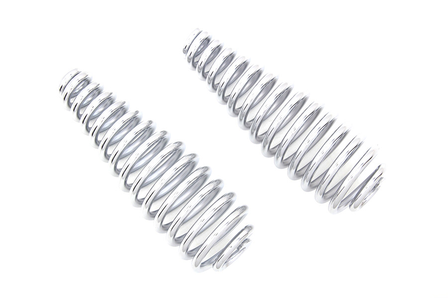 V-Twin - Chrome 6 inch Seat Spring Set