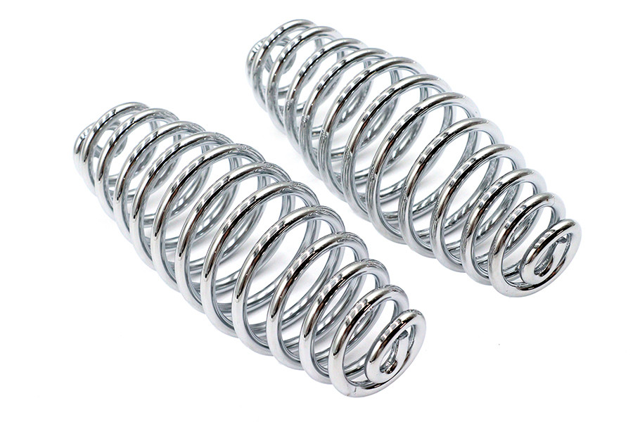 V-Twin #28-0005 - Chrome 7-1/8 inch Seat Spring Set