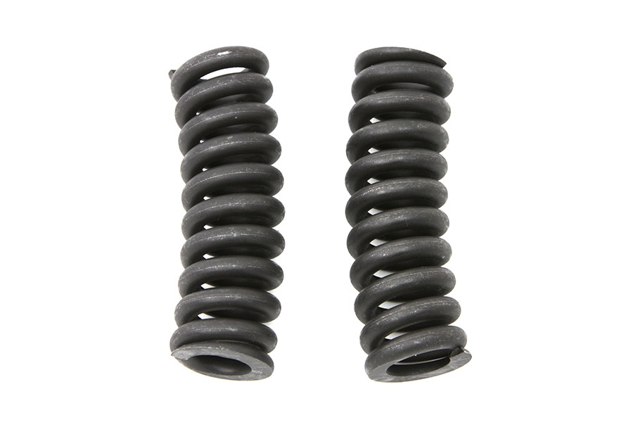 V-Twin #23-0221B - Black Upper Spring Fork Springs