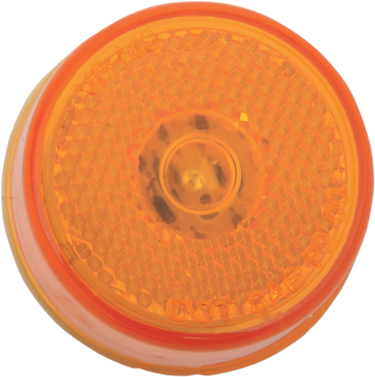 2" Round LED Light - Amber