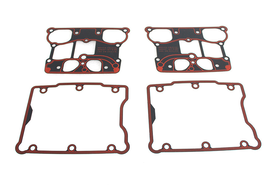 V-Twin #23156 - Twin Cam Rocker Box Gasket Set