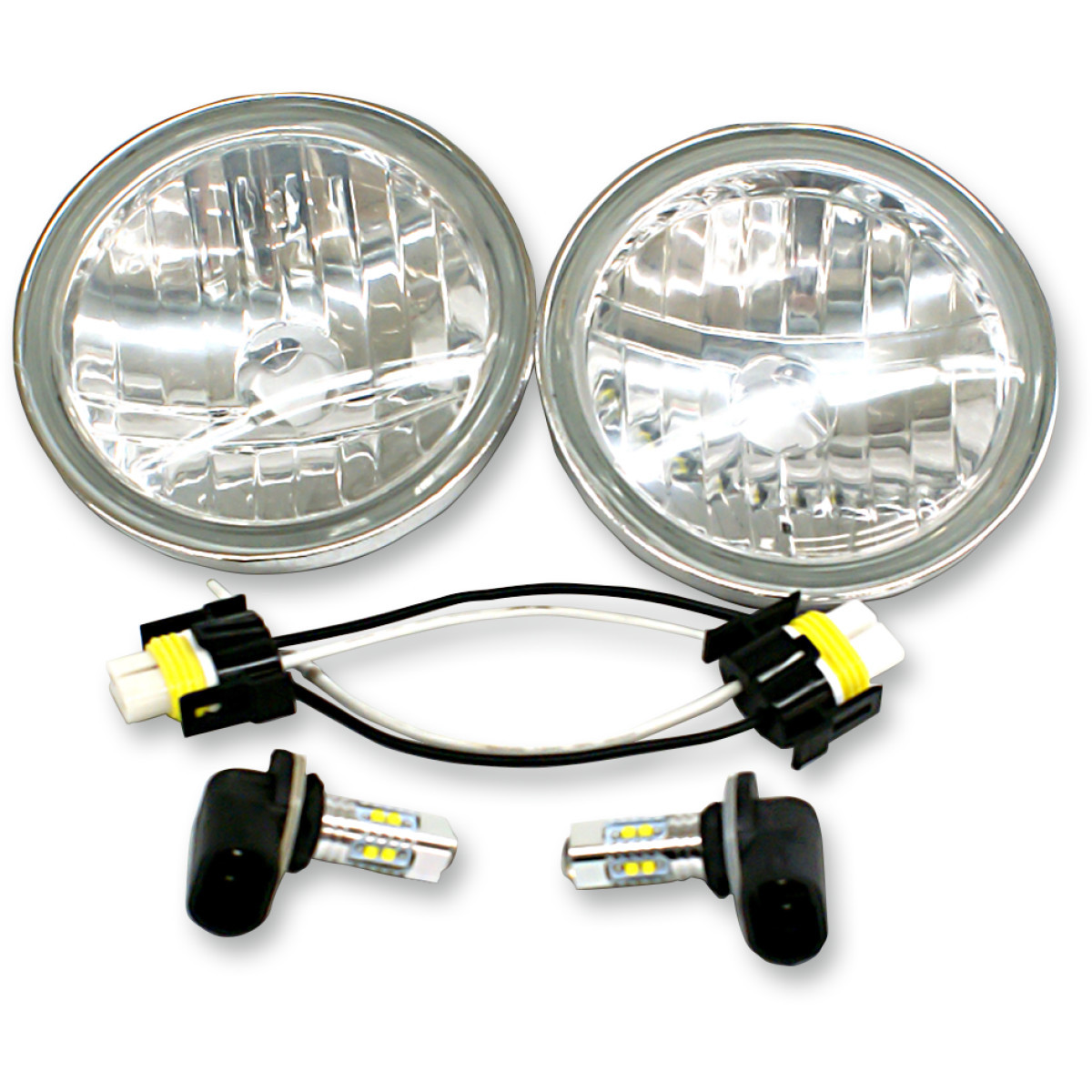 Rivco Products #LED-105K - Sealed Beam Conversion Kit - LED - 4-1/2"