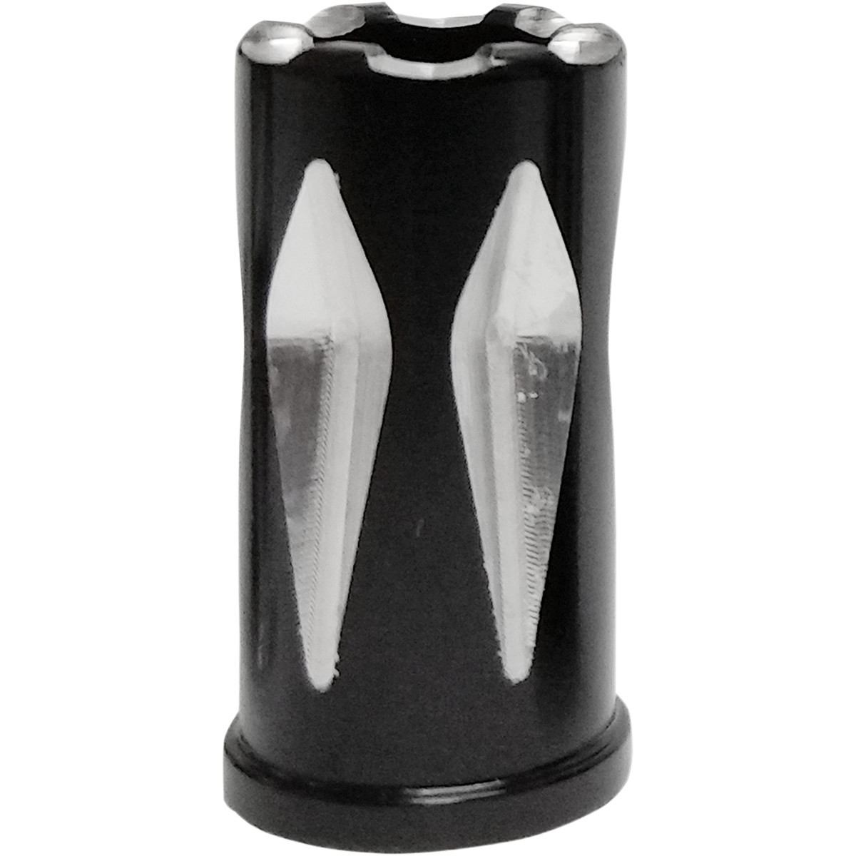 Avon Grips #SVC-311-ANO-RIV - Valve Stem Cap - Rival - Black - Anodized
