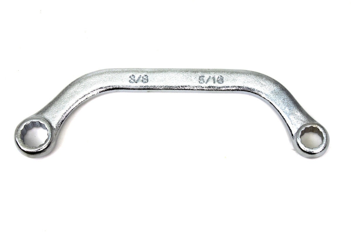 Motorshop #MPHD0039 - Chrome Socket  inchS inch Wrench 5/16 inch and 3/8 inch
