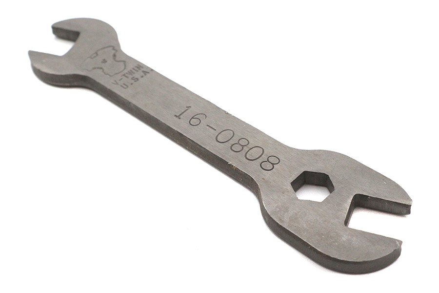 V-Twin #A-2989 - Early Wrench Tool with Hex