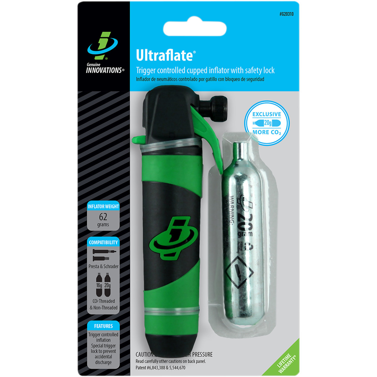 Genuine Innovations #G20310 - Inflator - Tire - Ultra Plus