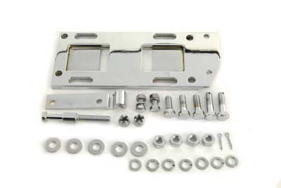 Motorshop - Transmission Mounting Plate Kit Chrome