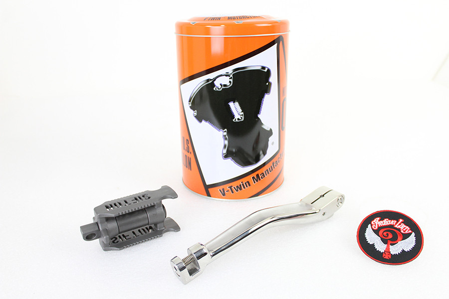 Motorshop - Indian Larry Kick Starter Arm Kit Stainless