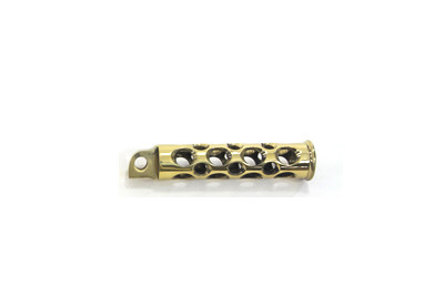 Motorshop - Brass Kick Starter Pedal Swiss Cheese Style