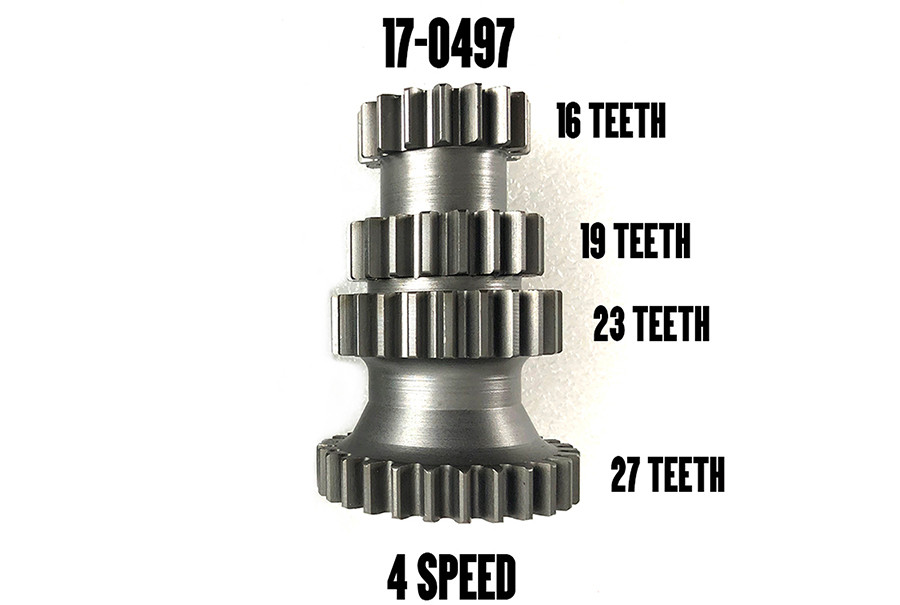 Motorshop - 4-Speed Transmission Cluster Gear