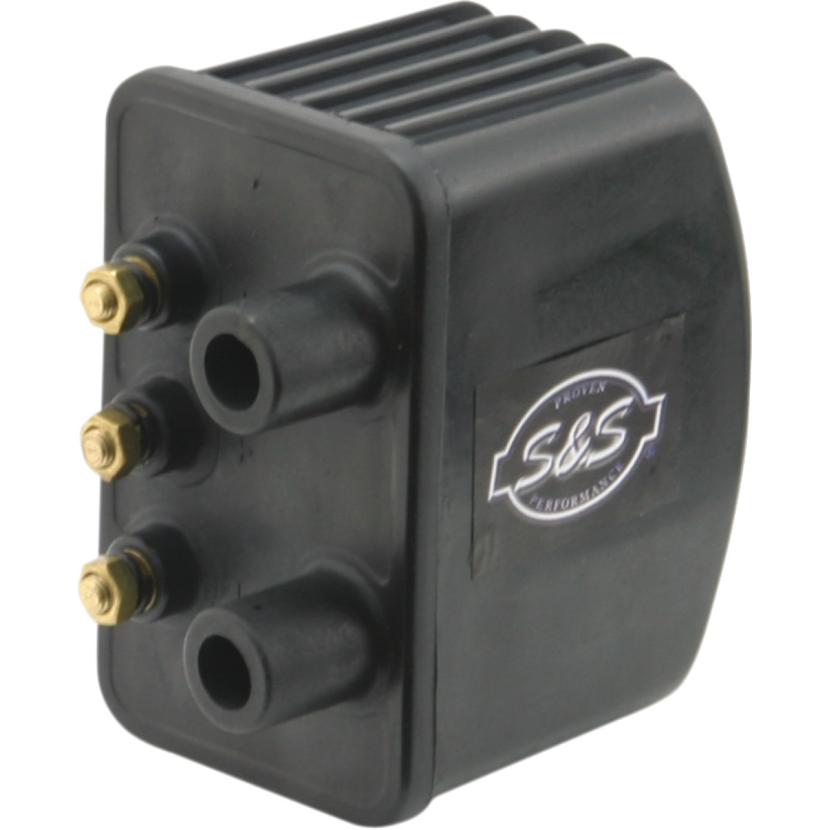 S&S Cycle #55-1571 - Single-Fire Ignition Coil - Black - Harley Davidson