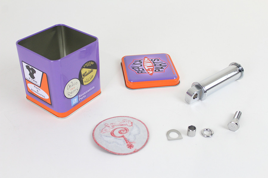Motorshop - Indian Larry Style Spool Kick Pedal Chrome