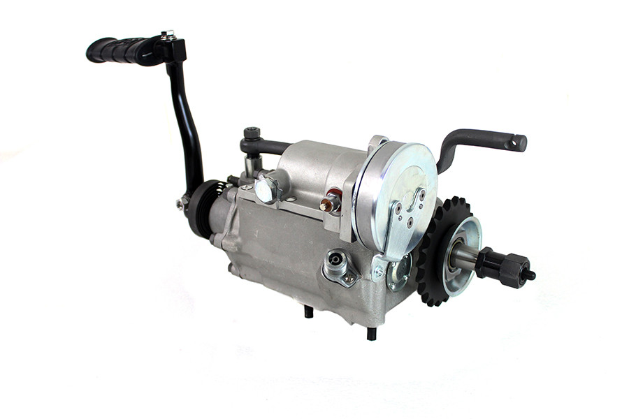 Motorshop - 4-Speed Big Twin Transmission Assembly Natural