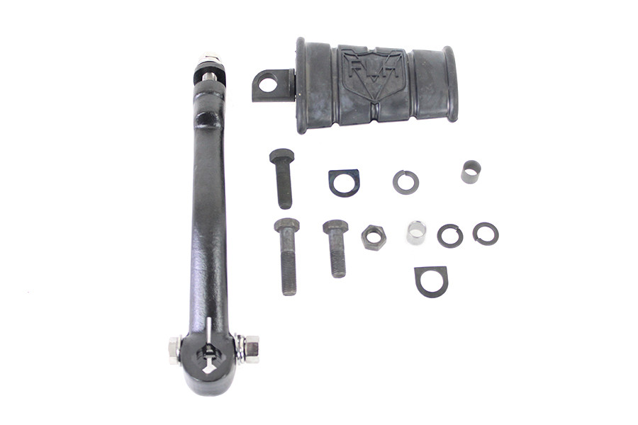 V-Twin - Kick Starter Arm and Pedal Kit Black