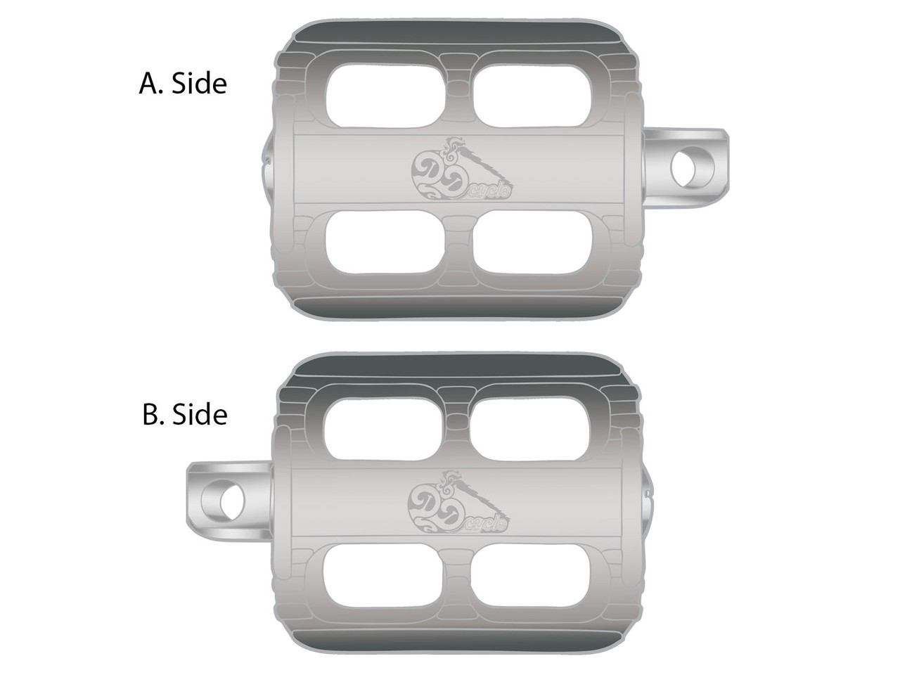 V-Twin - D+D Kick Starter Pedal Assembly