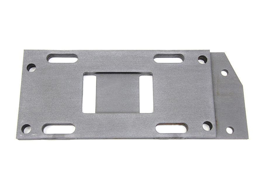 Motorshop #75392B - Replica Parkerized Transmission Mounting Plate