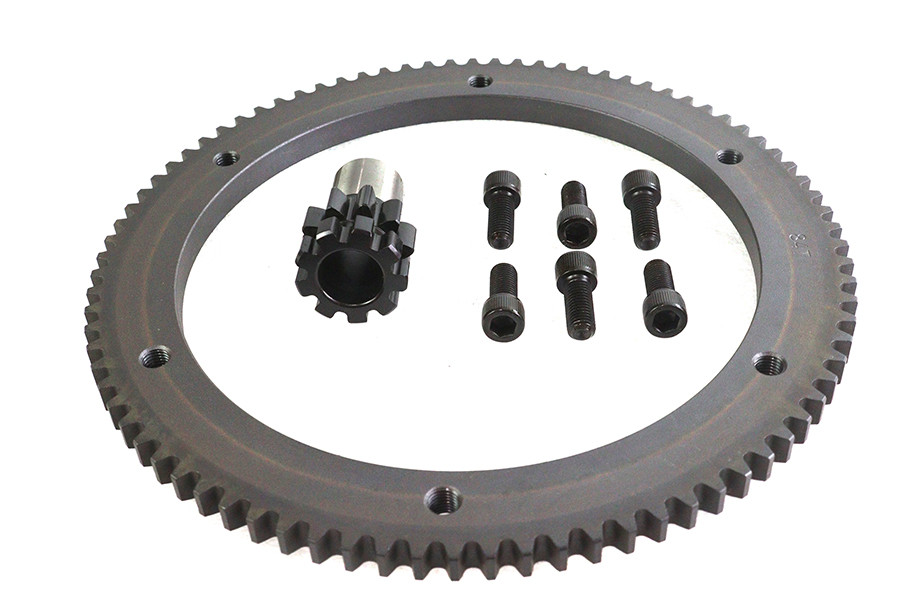 York #148178 - 84 Tooth Clutch Drum Ring Gear Kit Chain Drive