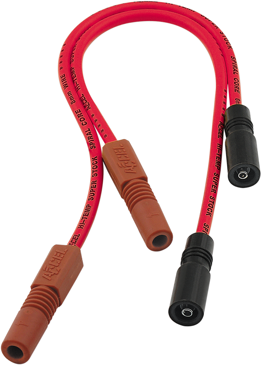 Spark Plug Wire - 99-08 FLH/FLT - Red
