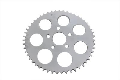 York #26-0106-51 - Rear Sprocket Zinc 51 Tooth