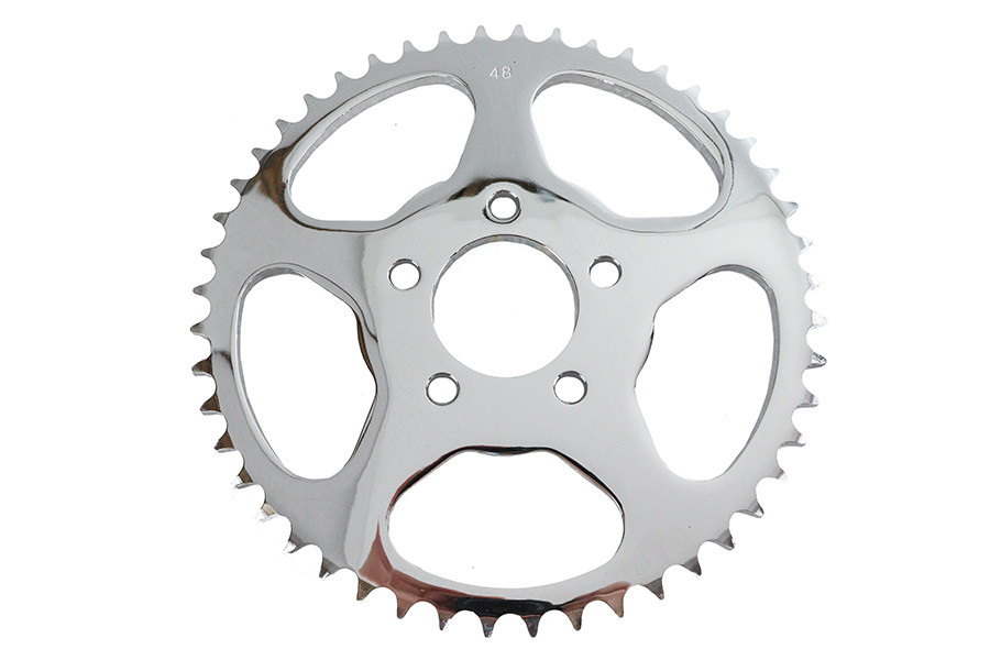 York #16460 - Rear Sprocket Flat Chrome 48 Tooth