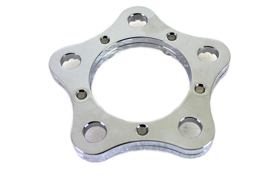 V-Twin #78502 - Rear Sprocket or Pulley Lock Ring Kit Chrome