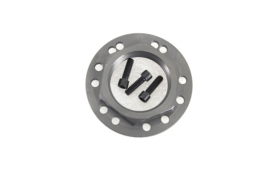V-Twin - Hex Flange Sprocket Nut Black