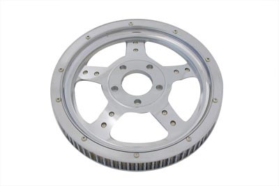 York #191441 - Rear Drive Pulley 68 Tooth Chrome