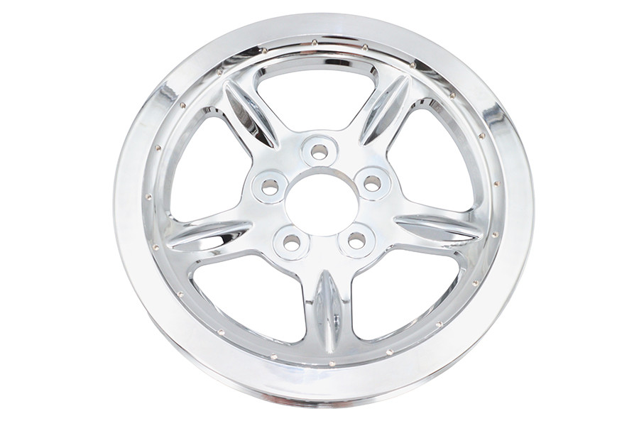 V-Twin #191443 - Rear Drive Pulley 68 Tooth Chrome