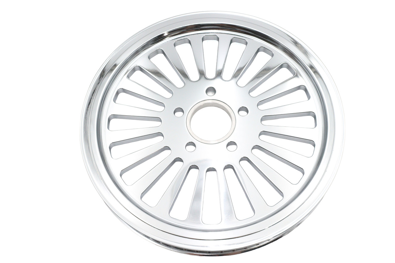 Ultima #94-607 - King Spoke Rear Drive Pulley 70 Tooth Chrome