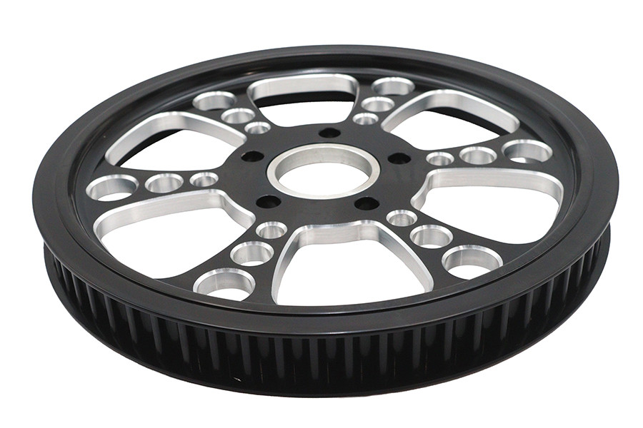 Ultima #94-673 - Kool Kat Rear Drive Pulley 65 Tooth Black Cut