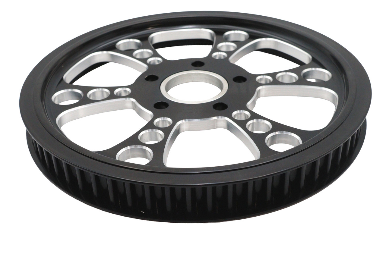 Ultima #94-675 - Kool Kat Rear Drive Pulley 65 Tooth Black Cut