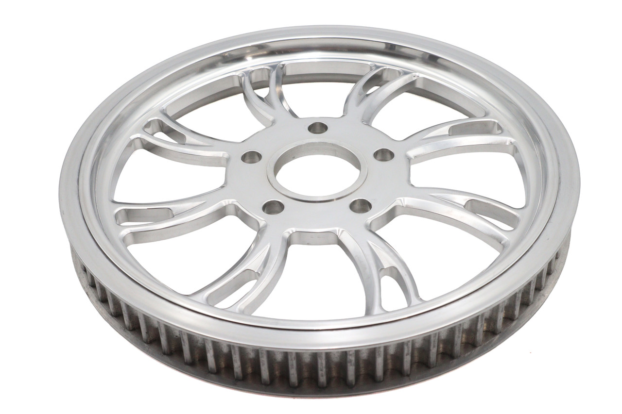 Ultima #94-713 - Vortex Rear Drive Pulley 65 Tooth Polished