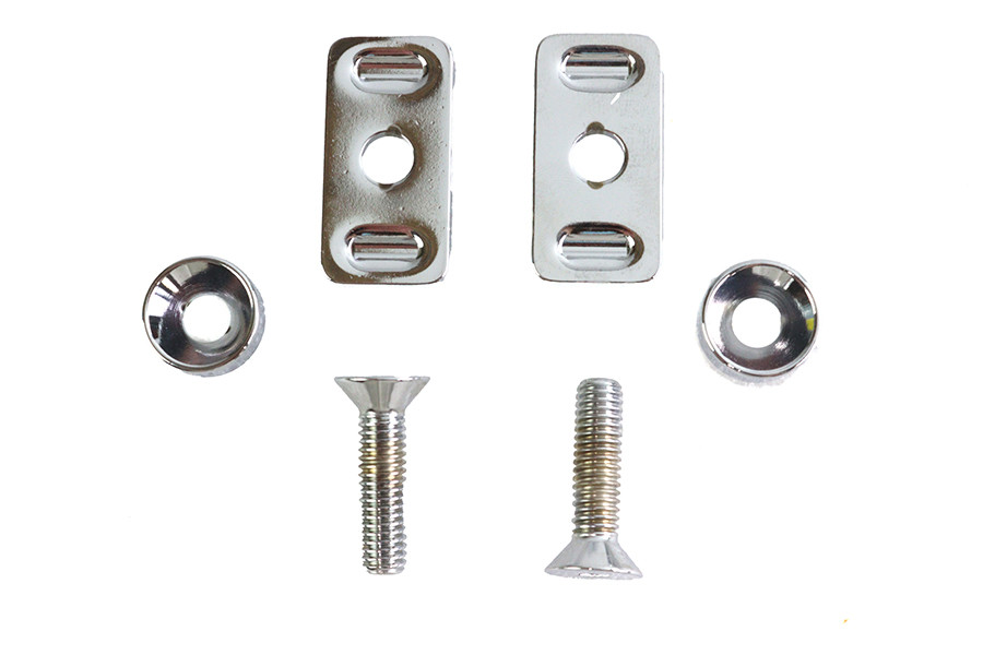 Colony - Chrome Swingarm End Plate Adjuster Hardware Kit