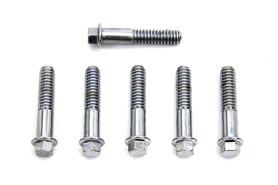 Colony - D-Ring Chrome Rocker Arm Cover Screw Set