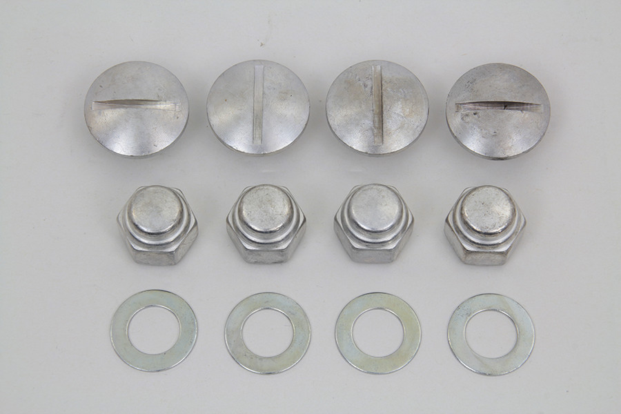 Colony - Rocker Arm Slotted Cadmium Cover Plug Kit