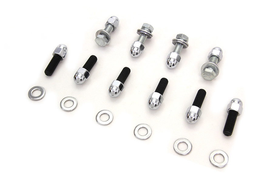 Colony - Rear Fender Strut Bolt Kit Chrome