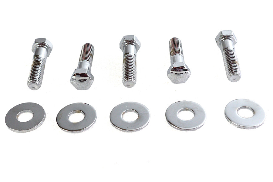 Colony - Rear Sprocket Bolt and Washer Kit Chrome
