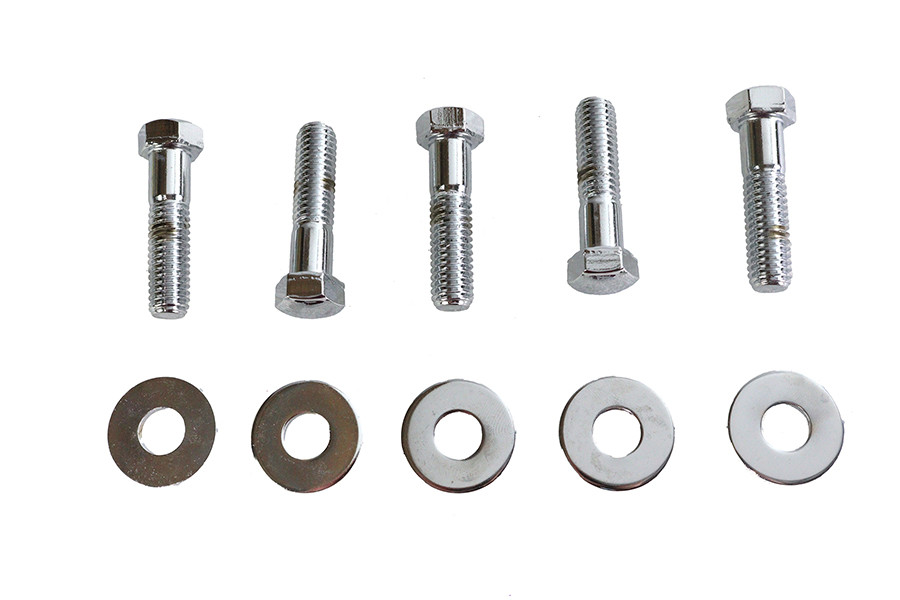 Colony - Rear Sprocket Bolt and Washer Kit Chrome