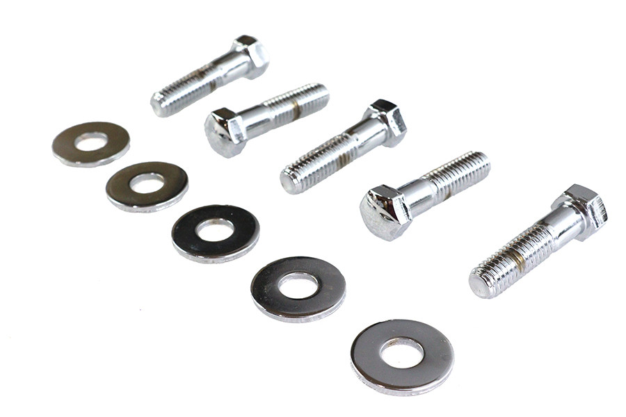 Colony - Rear Sprocket Bolt and Washer Kit Chrome