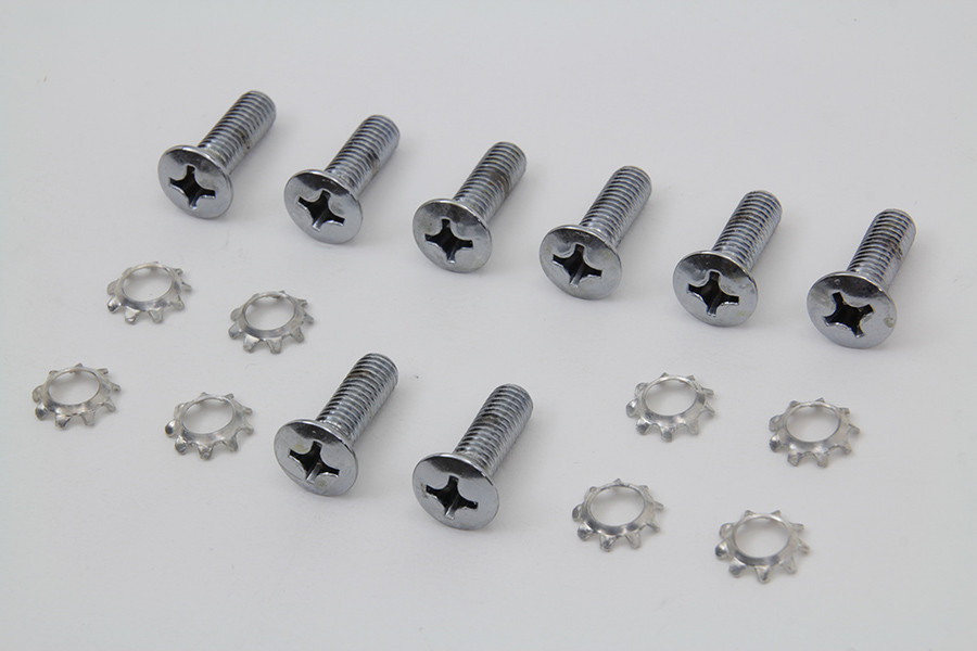 Colony - Tappet Block Screw Kit Chrome
