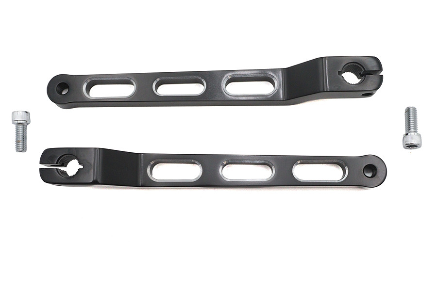 V-Twin - Extended Heel Toe Shifter Lever Set Black