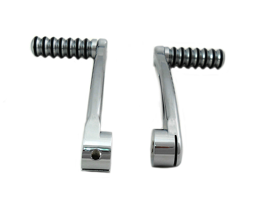 V-Twin #77512 - Chrome Heel Toe Shifter Lever Set