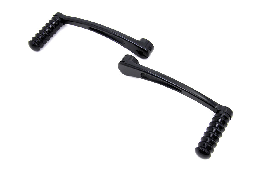 V-Twin #77512B - Black Heel Toe Shifter Lever Set
