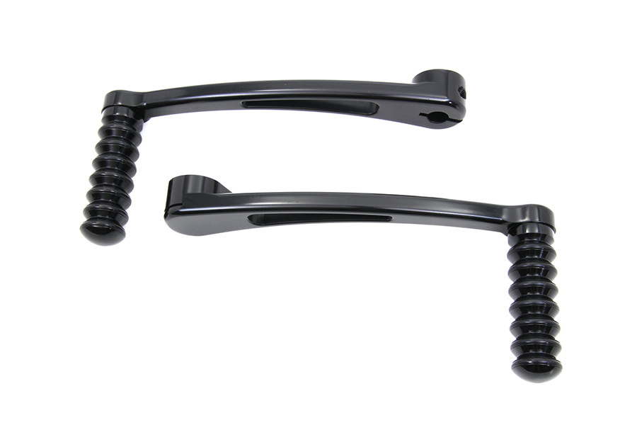 V-Twin #77512B - Black Heel Toe Shifter Lever Set