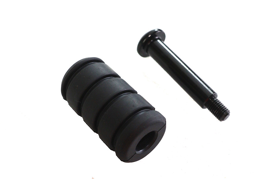 V-Twin #056395 - M8 Shifter Peg and Bolt Black